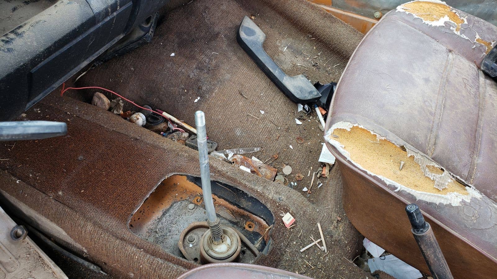 Junked 1977 Volkswagen Rabbit