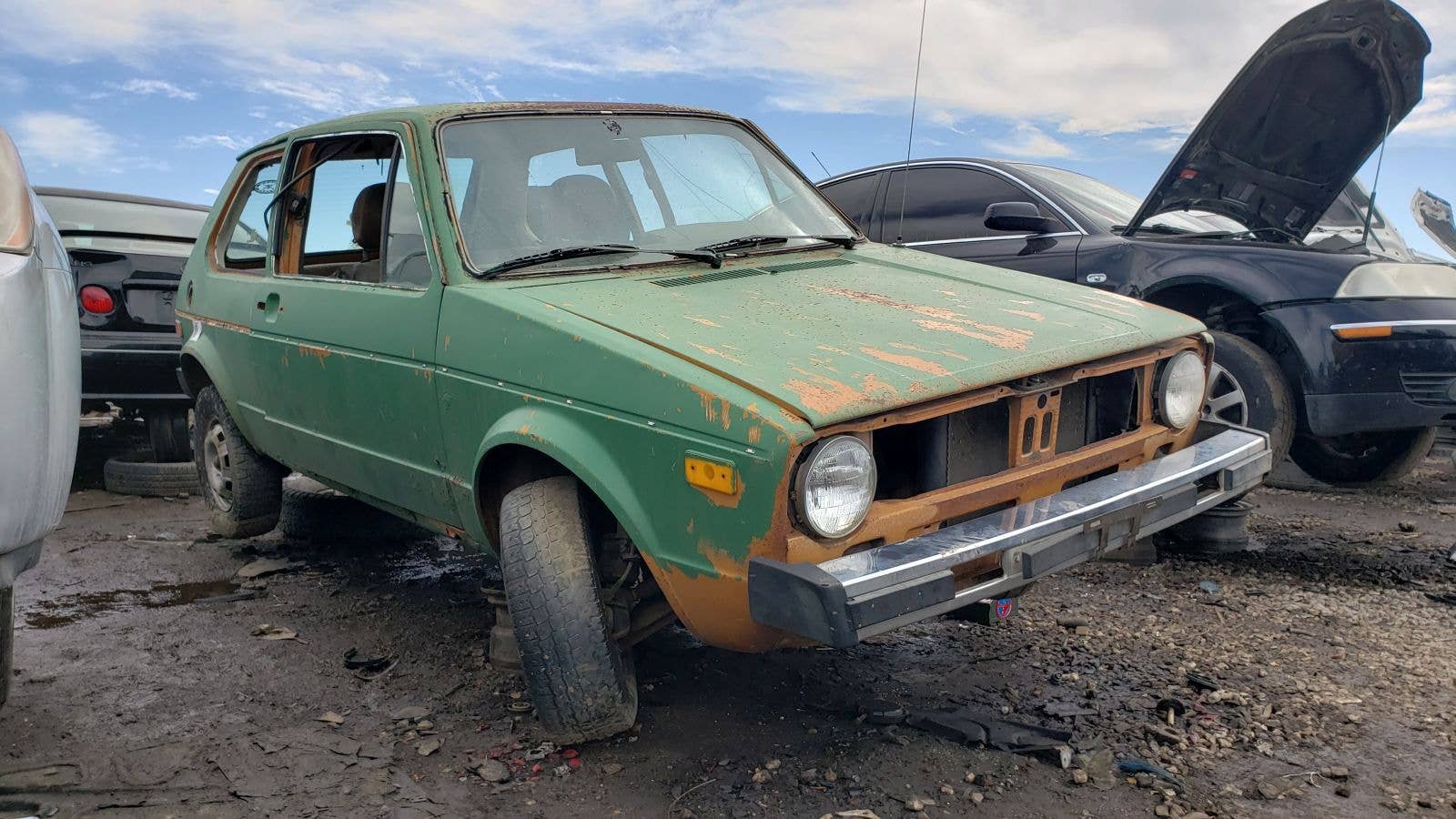 Junked 1977 Volkswagen Rabbit