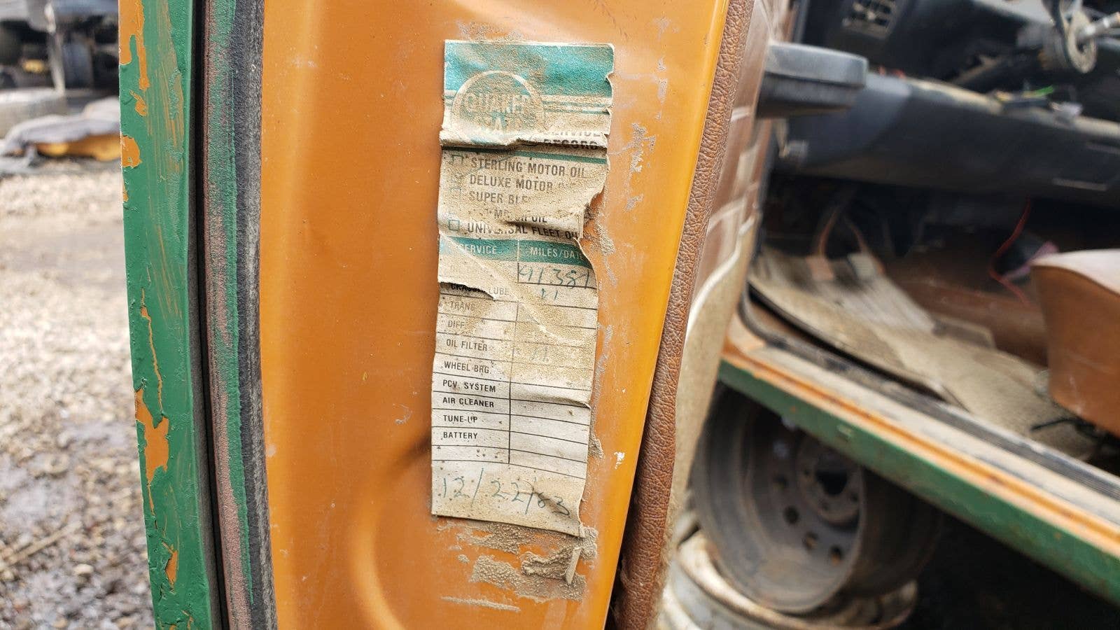 Junked 1977 Volkswagen Rabbit