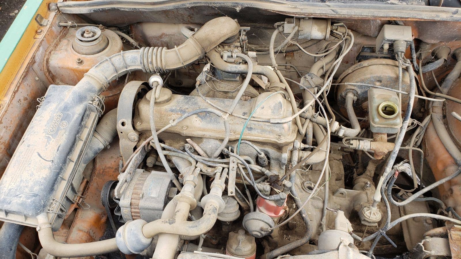 Junked 1977 Volkswagen Rabbit