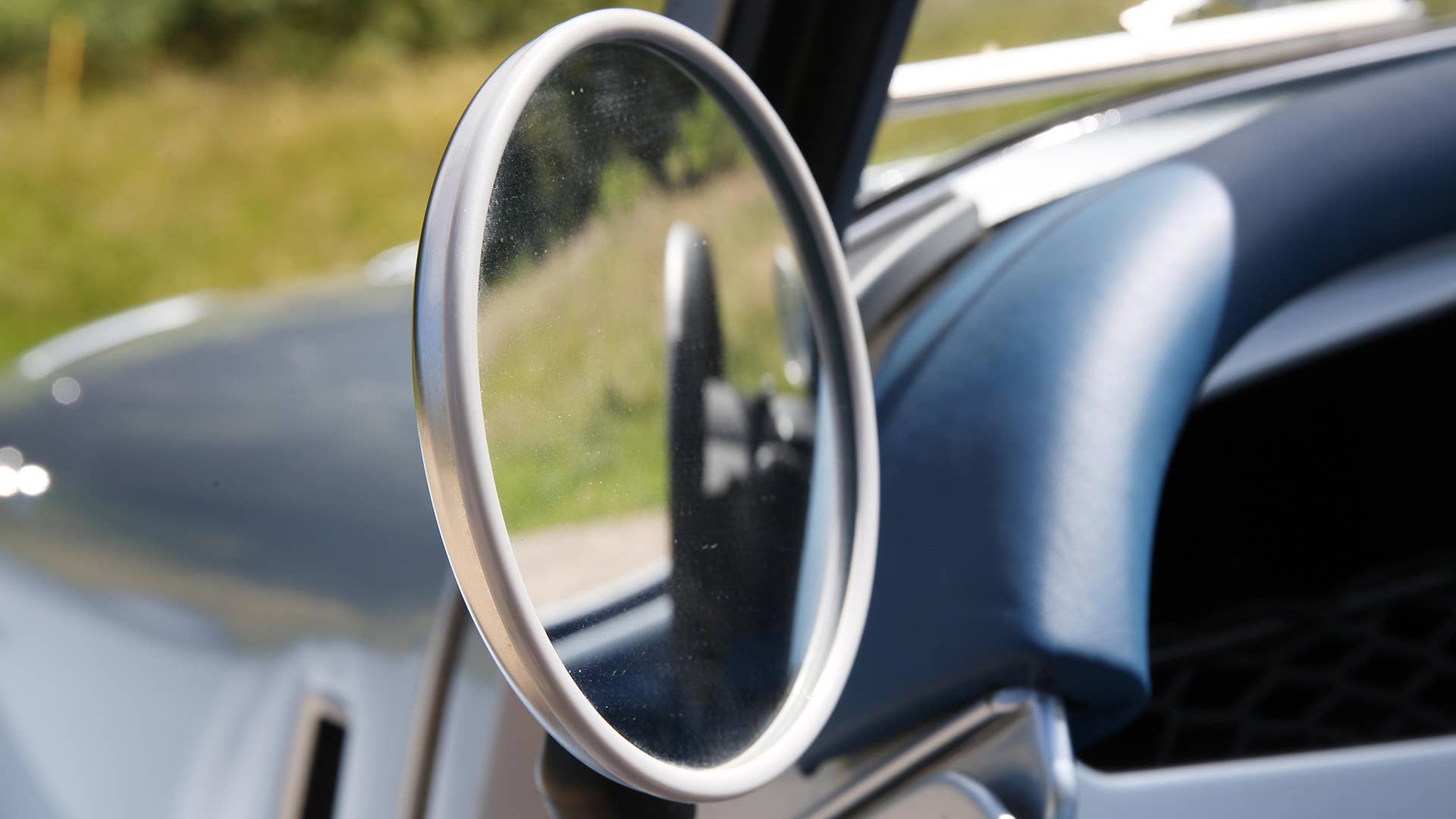 01/07/19. Andrew English drives the all new Morgan Plus Six from the Morgan Car Factory in Great Malvern through the Malvern Hills. Picture Copyright John Lawrence 078509 429934