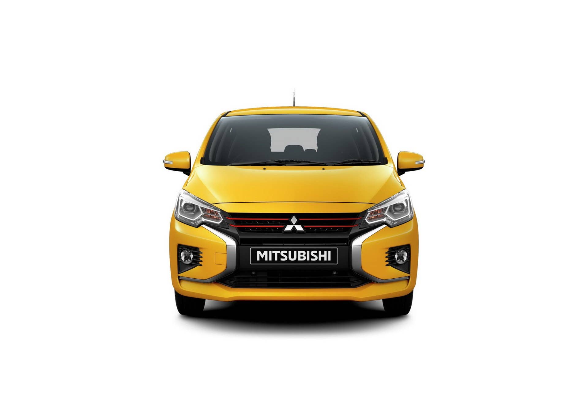 The refreshed Mitsubishi Mirage hatch and Attrage/G4 sedan get new front and rear fasias, interior upgrades, and new wheels.