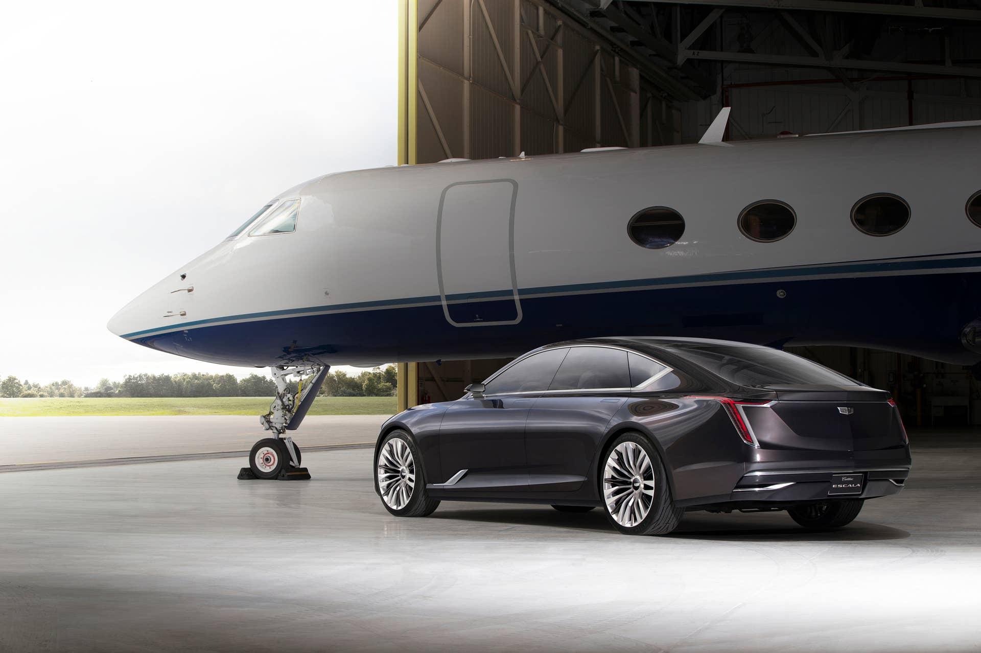 Cadillac Escala Concept rear three quarter