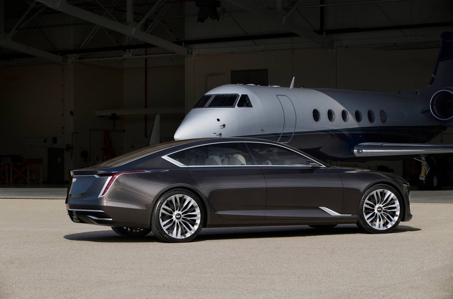 Cadillac Escala Concept rear three quarter