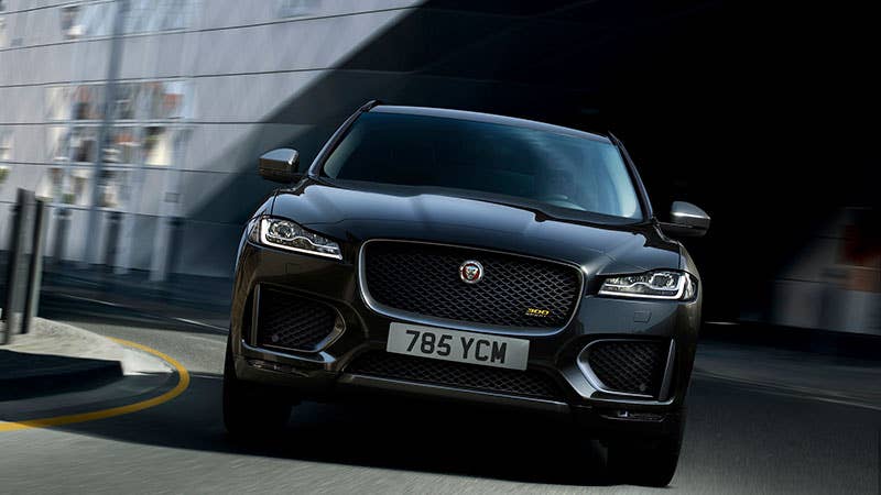 The 2020 Jaguar F-Pace 300 Sport and Checkered Flag editions get unique styling tweaks and special rims.