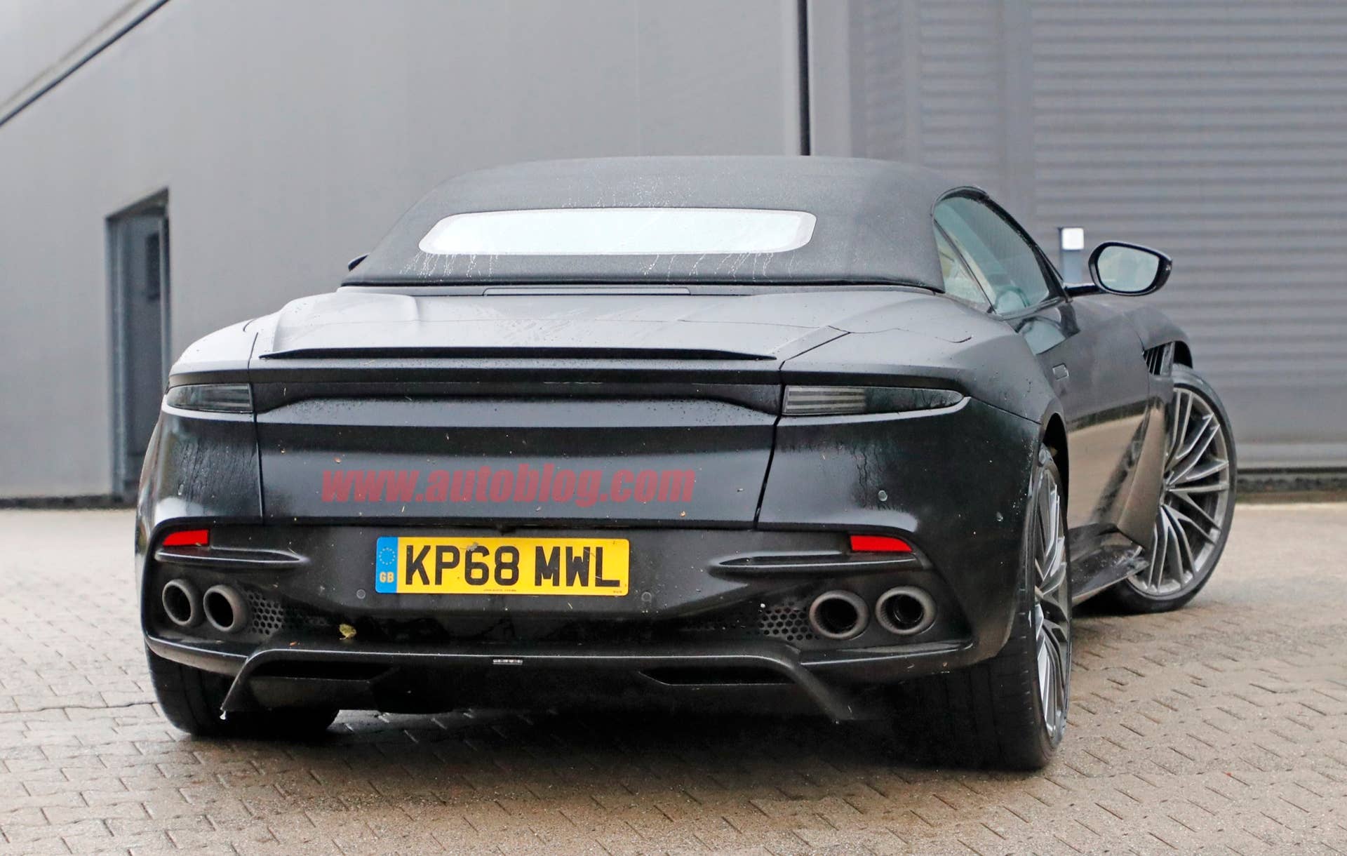 Aston Martin DBS Superleggera Volante prototype