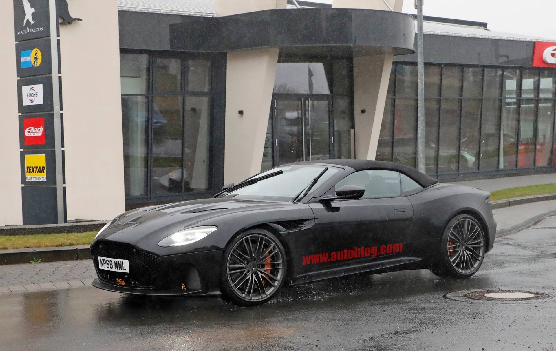 Aston Martin DBS Superleggera Volante prototype