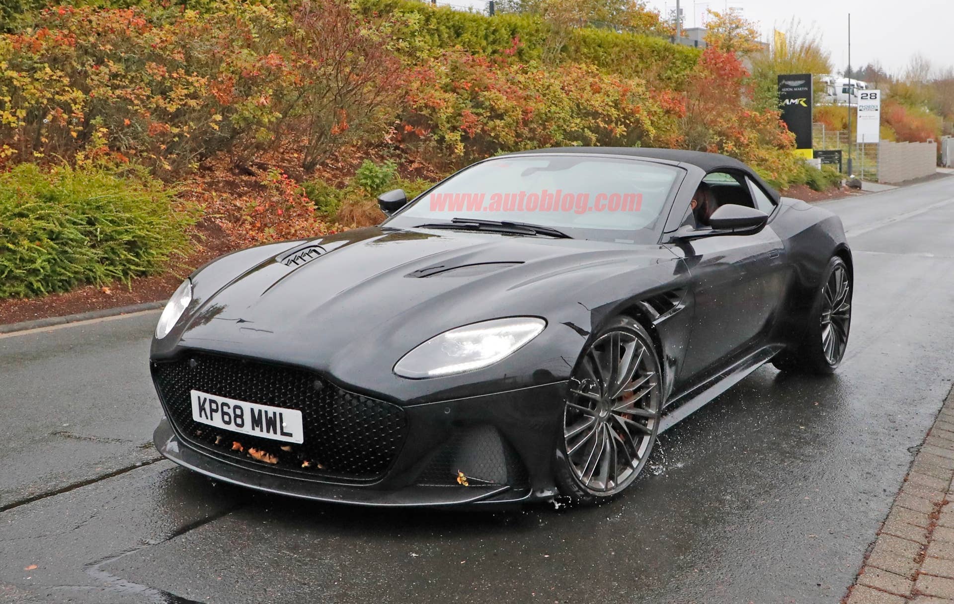 Aston Martin DBS Superleggera Volante prototype