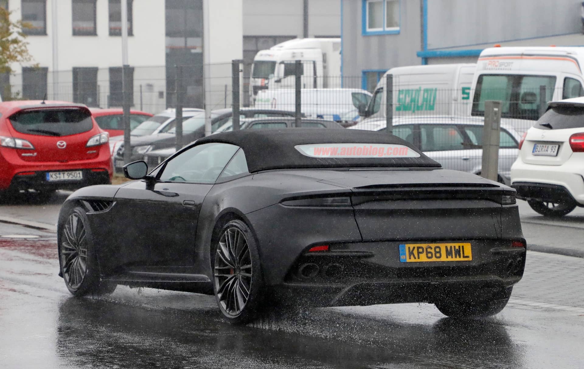 Aston Martin DBS Superleggera Volante prototype