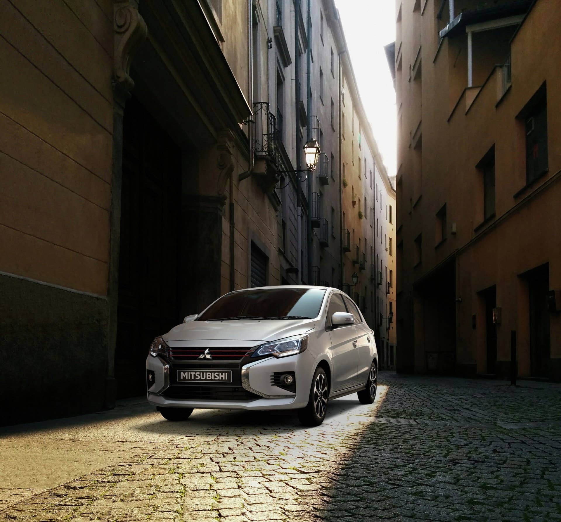 The refreshed Mitsubishi Mirage hatch and Attrage/G4 sedan get new front and rear fasias, interior upgrades, and new wheels.