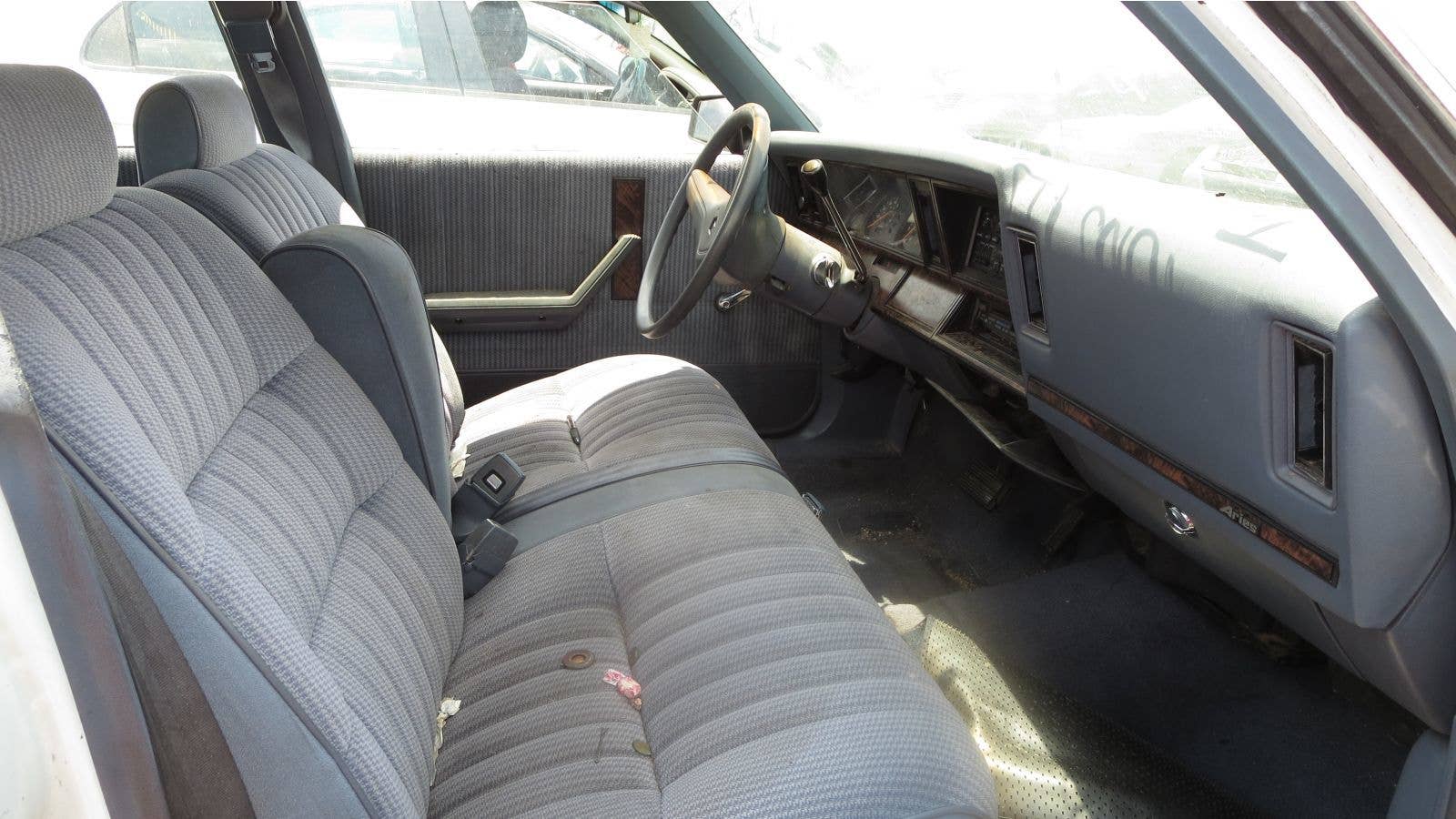 Junked 1988 Dodge Aries wagon