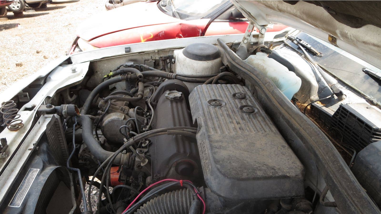 Junked 1988 Dodge Aries wagon