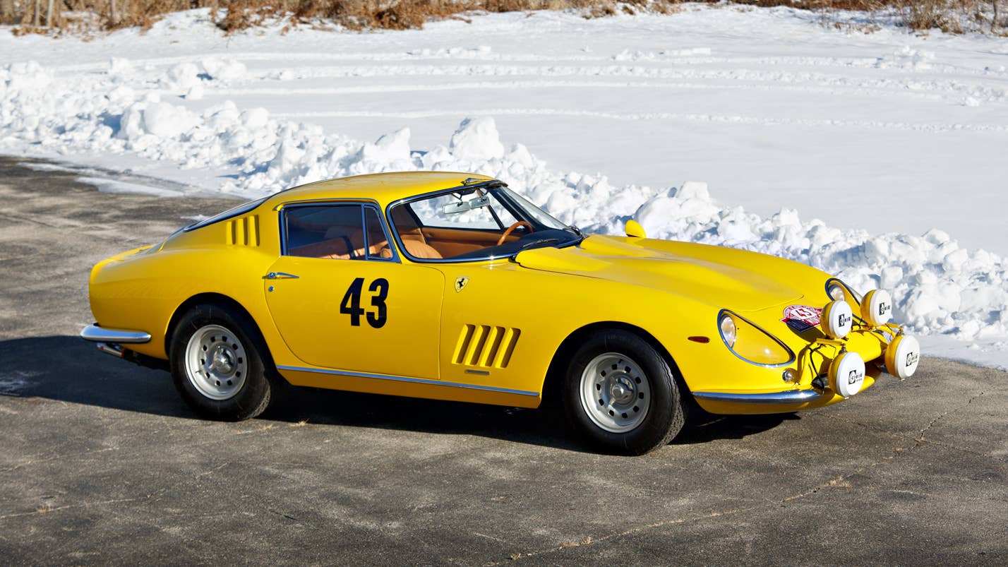 1964 Ferrari 275 GTB Prototype that competed in the Monte Carlo Rally
