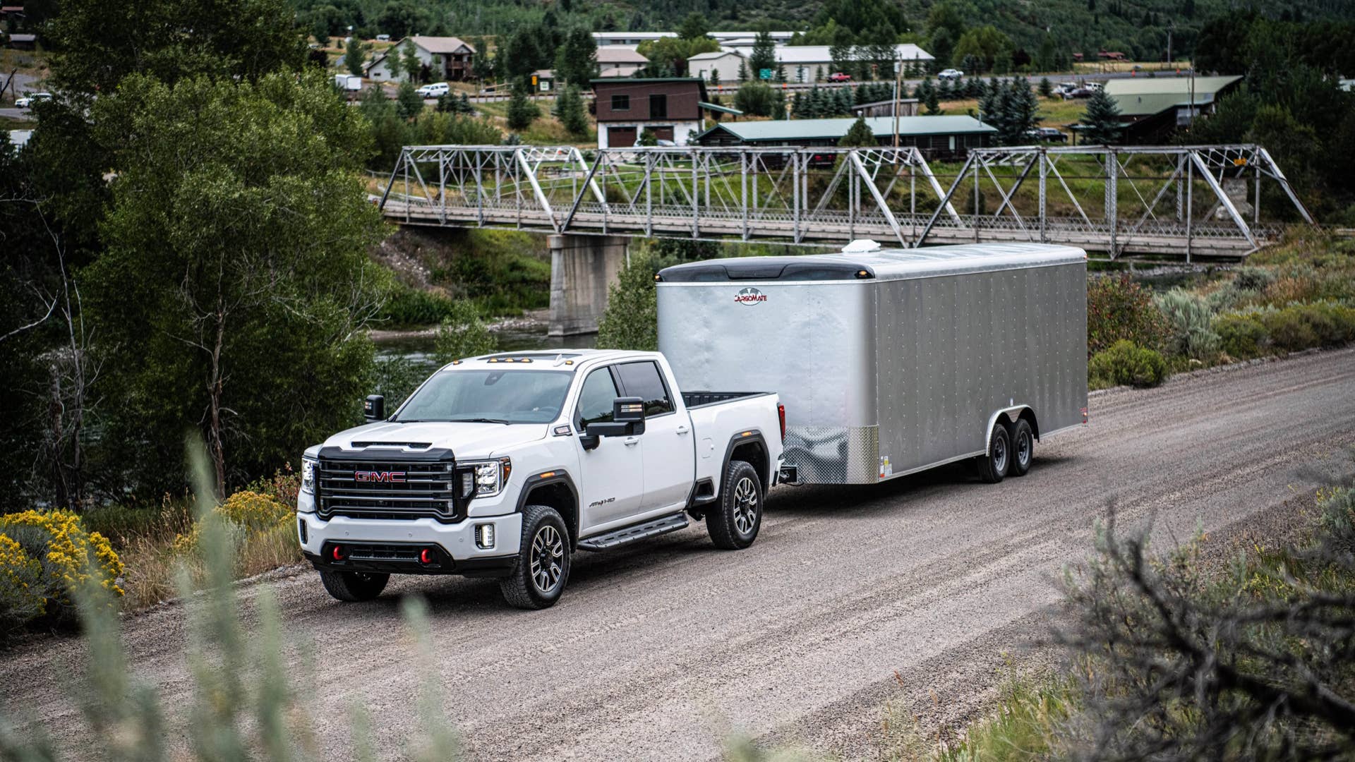 2020 GMC Sierra HD AT4 towing