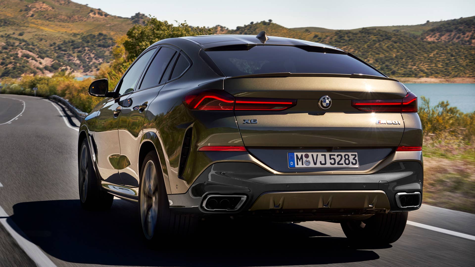 2020 BMW X6 M50i in bronze