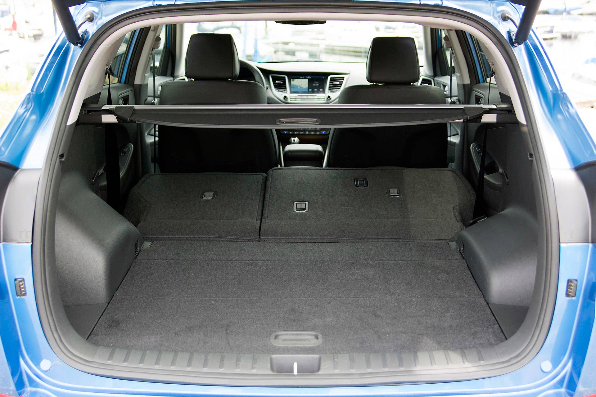 2016 Hyundai Tucson rear cargo area