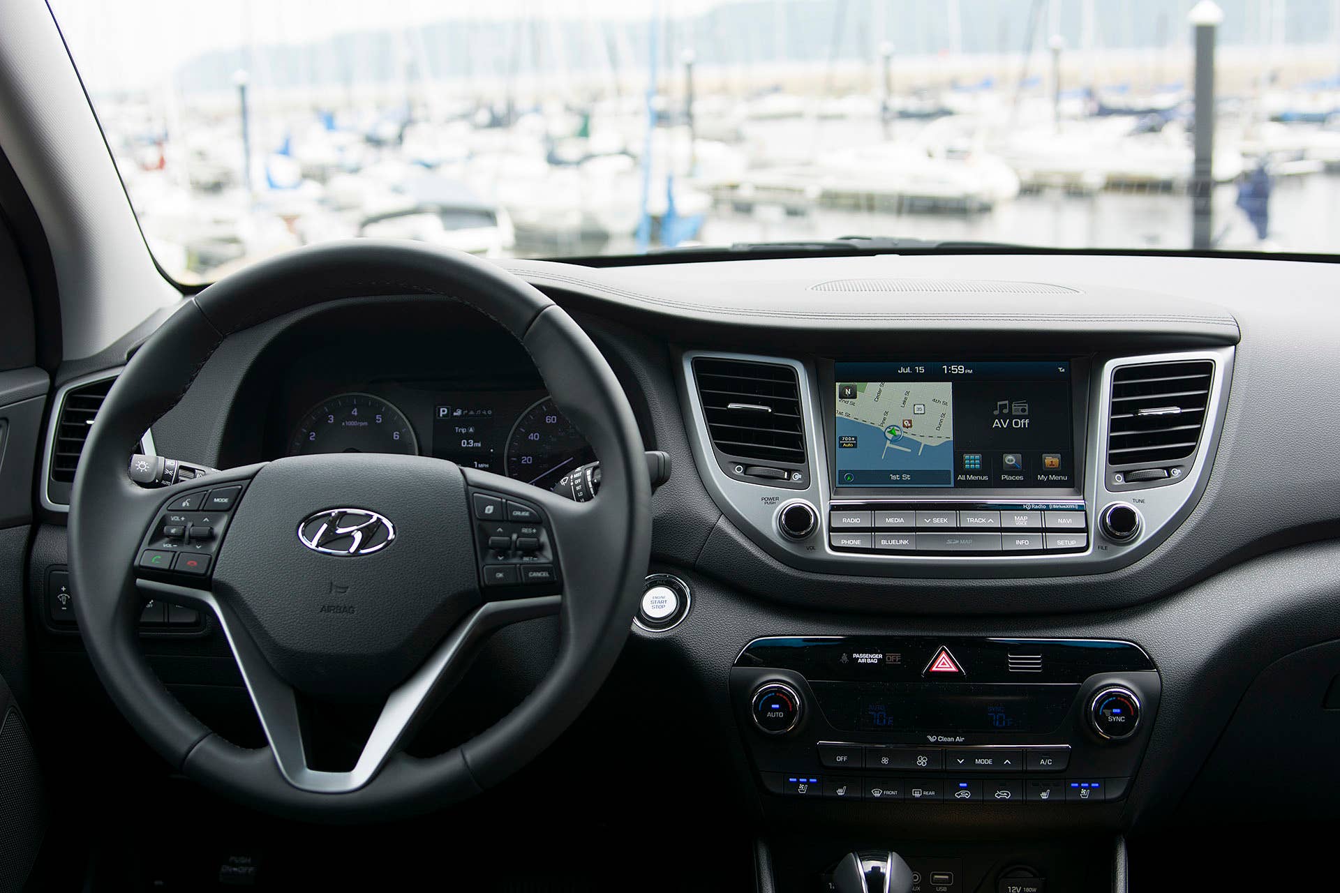 2016 Hyundai Tucson interior