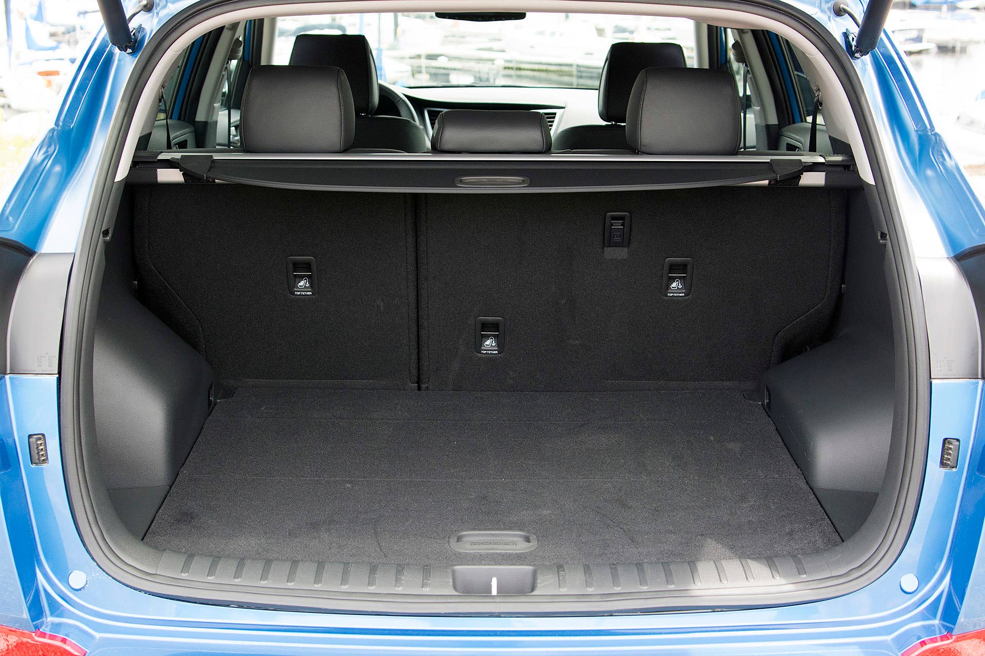 2016 Hyundai Tucson rear cargo area