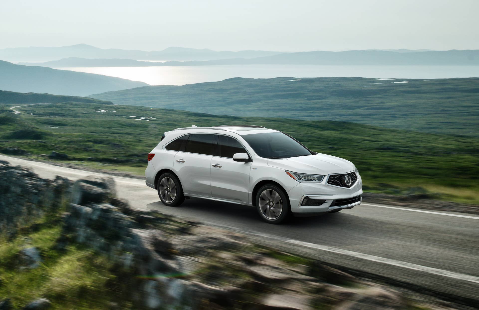 2017 MDX Sports Hybrid SH-AWD with Advance Package White Diamond Pearl