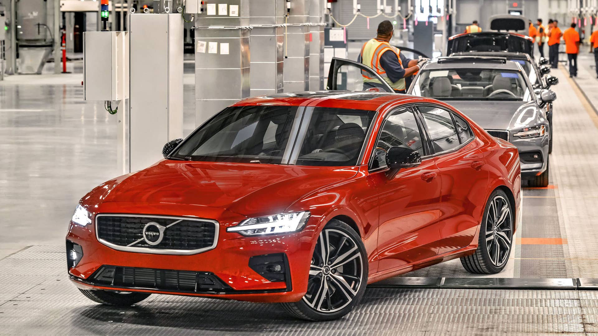 Volvo's new manufacturing plant in South Carolina, USA