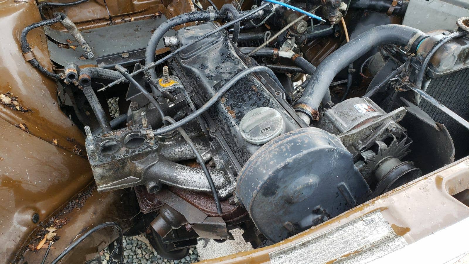 Junked 1973 Audi Fox