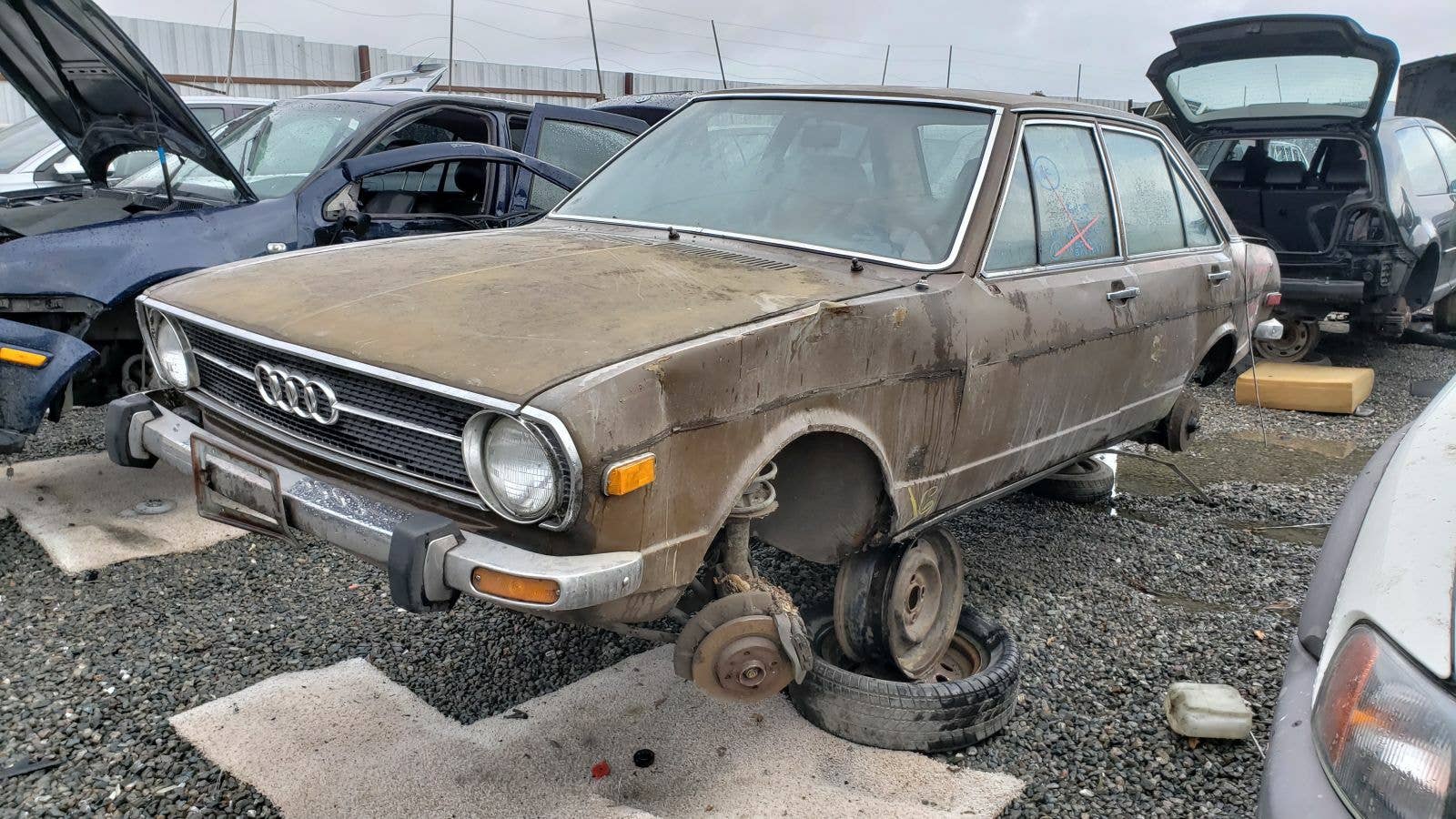 Junked 1973 Audi Fox