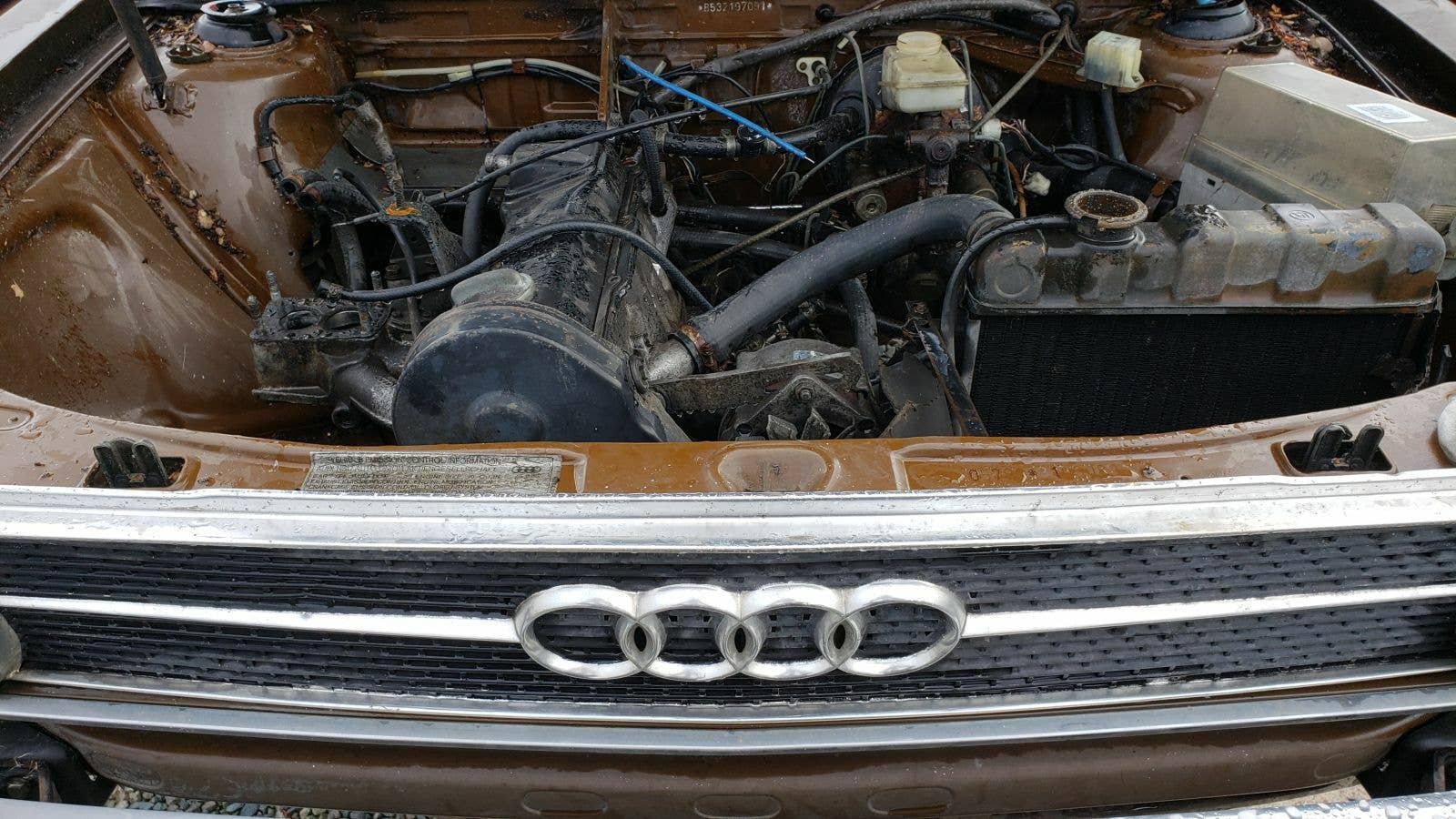 Junked 1973 Audi Fox