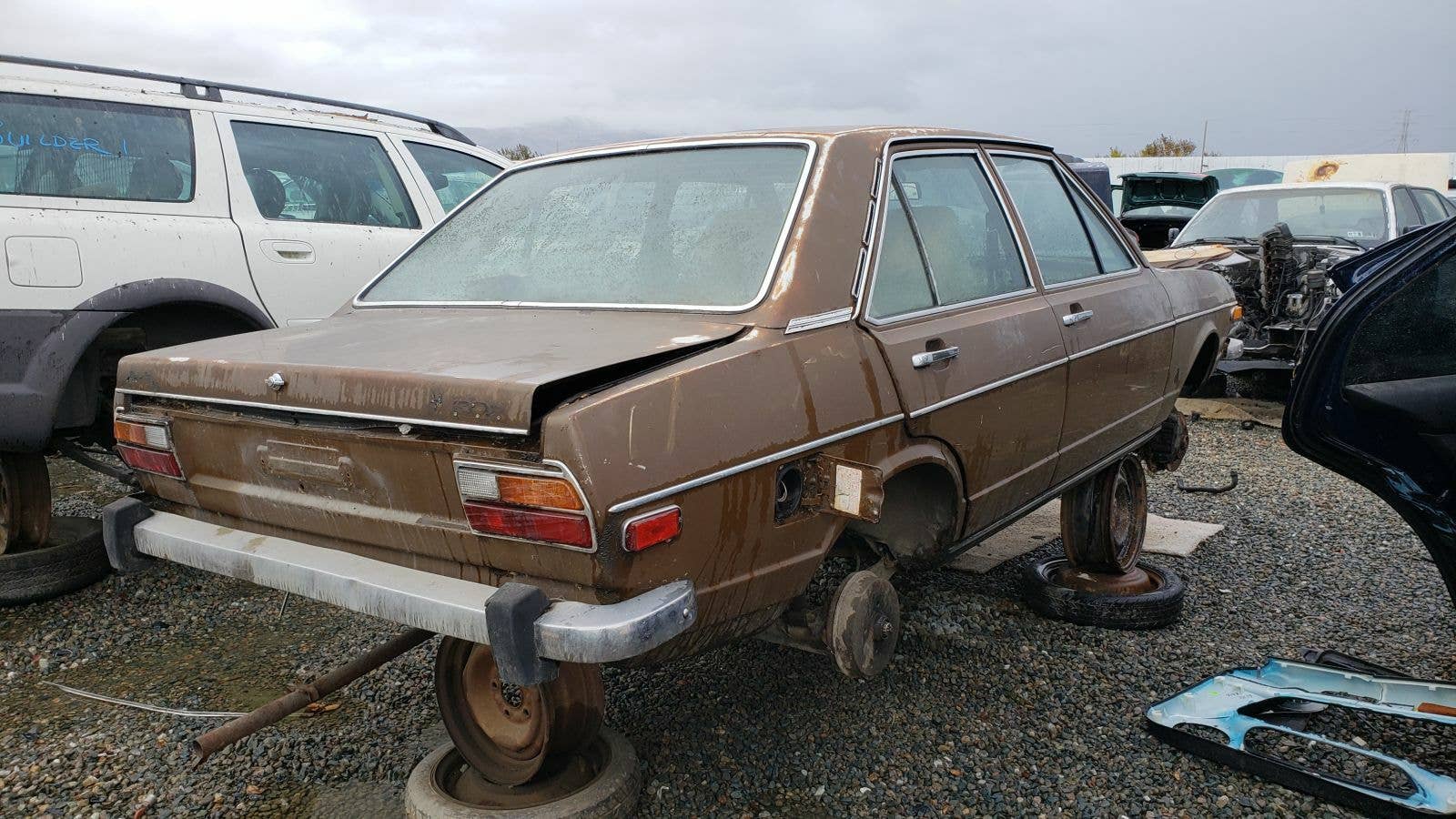 Junked 1973 Audi Fox