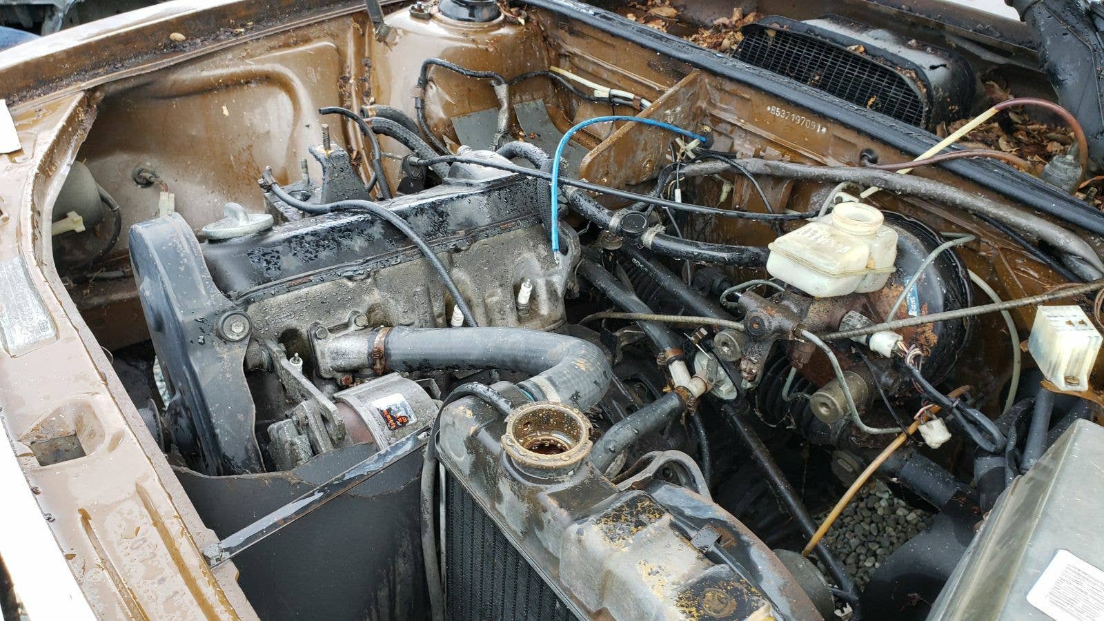 Junked 1973 Audi Fox