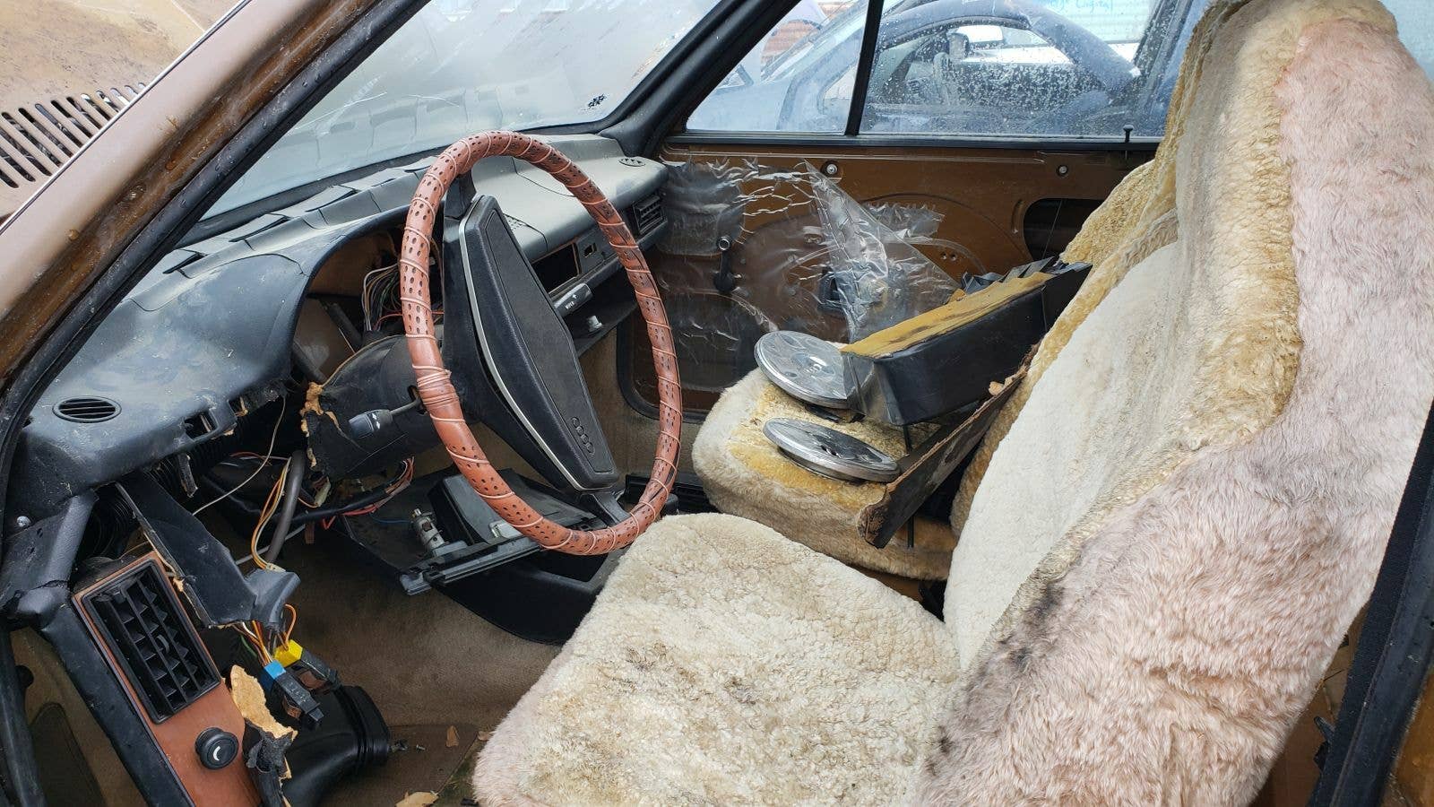 Junked 1973 Audi Fox