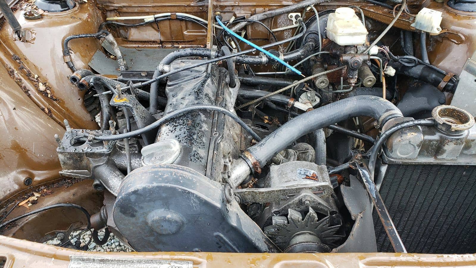 Junked 1973 Audi Fox