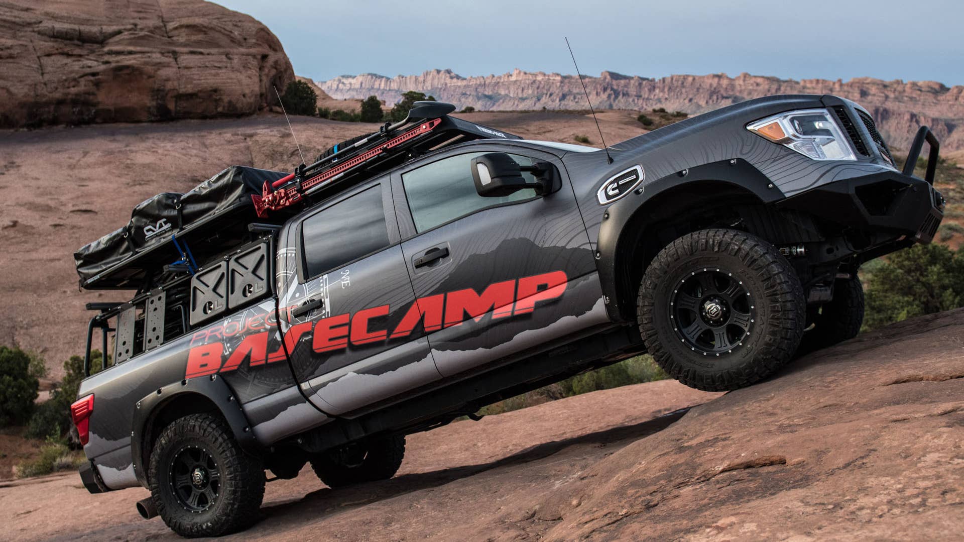 Nissan Titan XD PRO-4X Project Basecamp profile