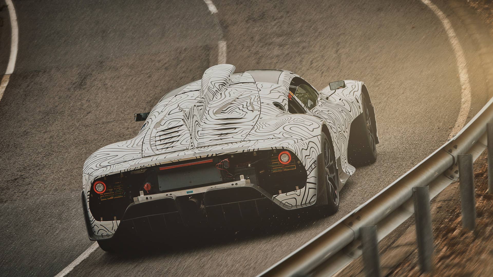 Mercedes-AMG One testing