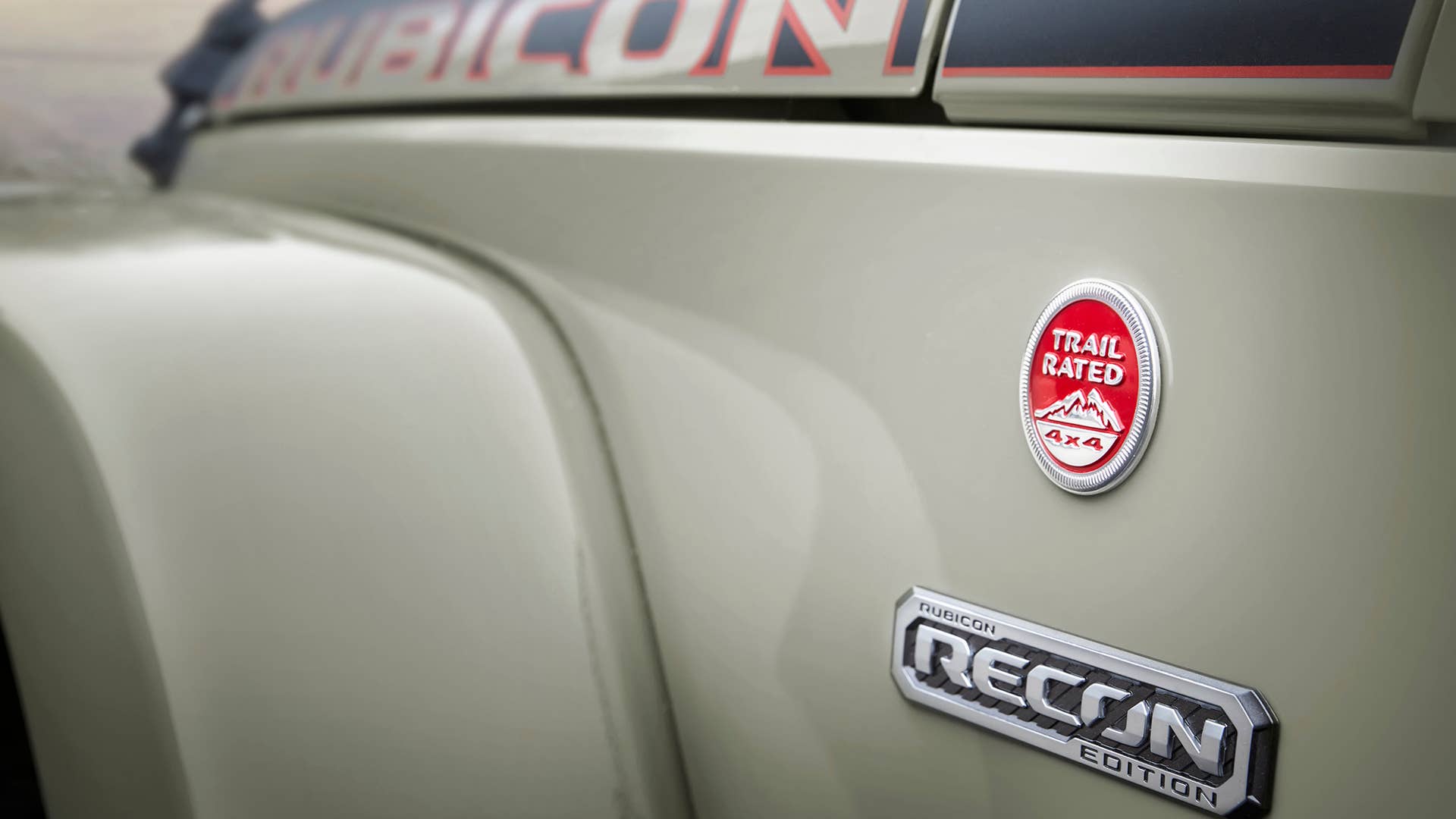 2017 Jeep Wrangler Rubicon Recon detail