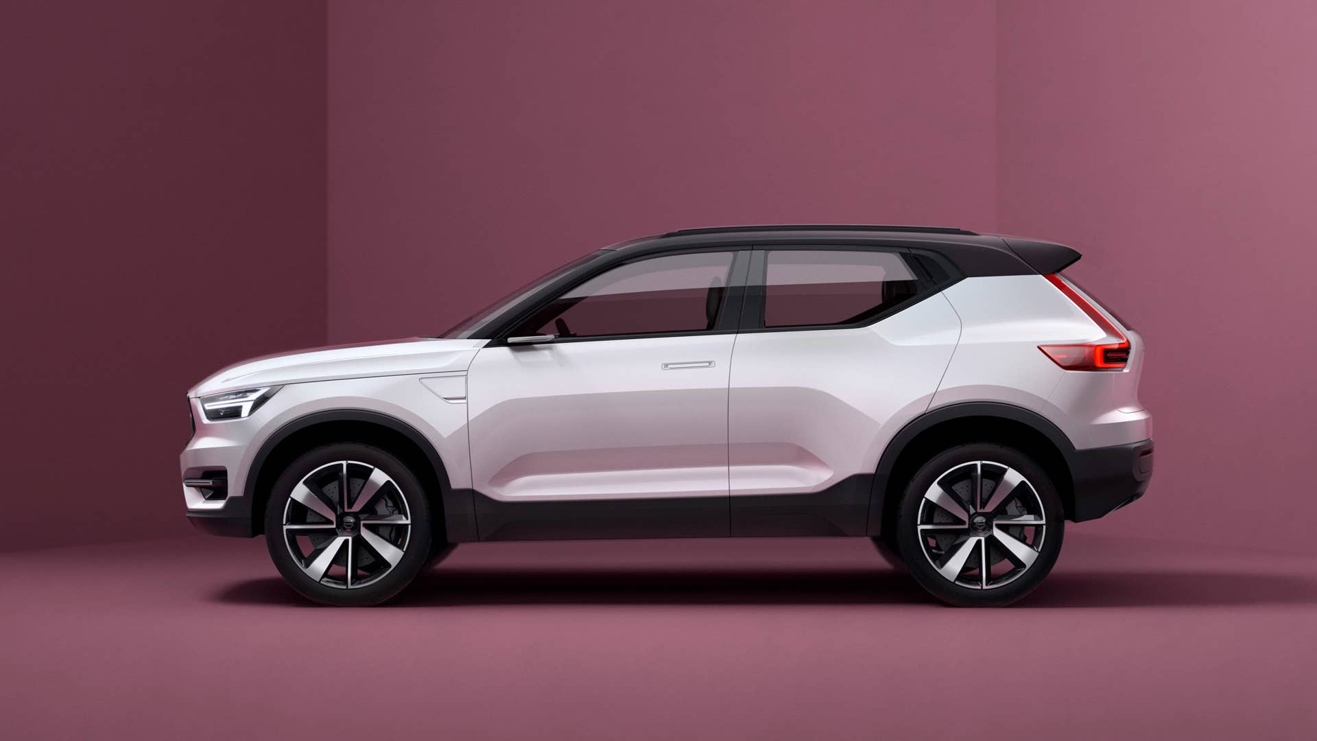 volvo concept 40.1 side compact suv