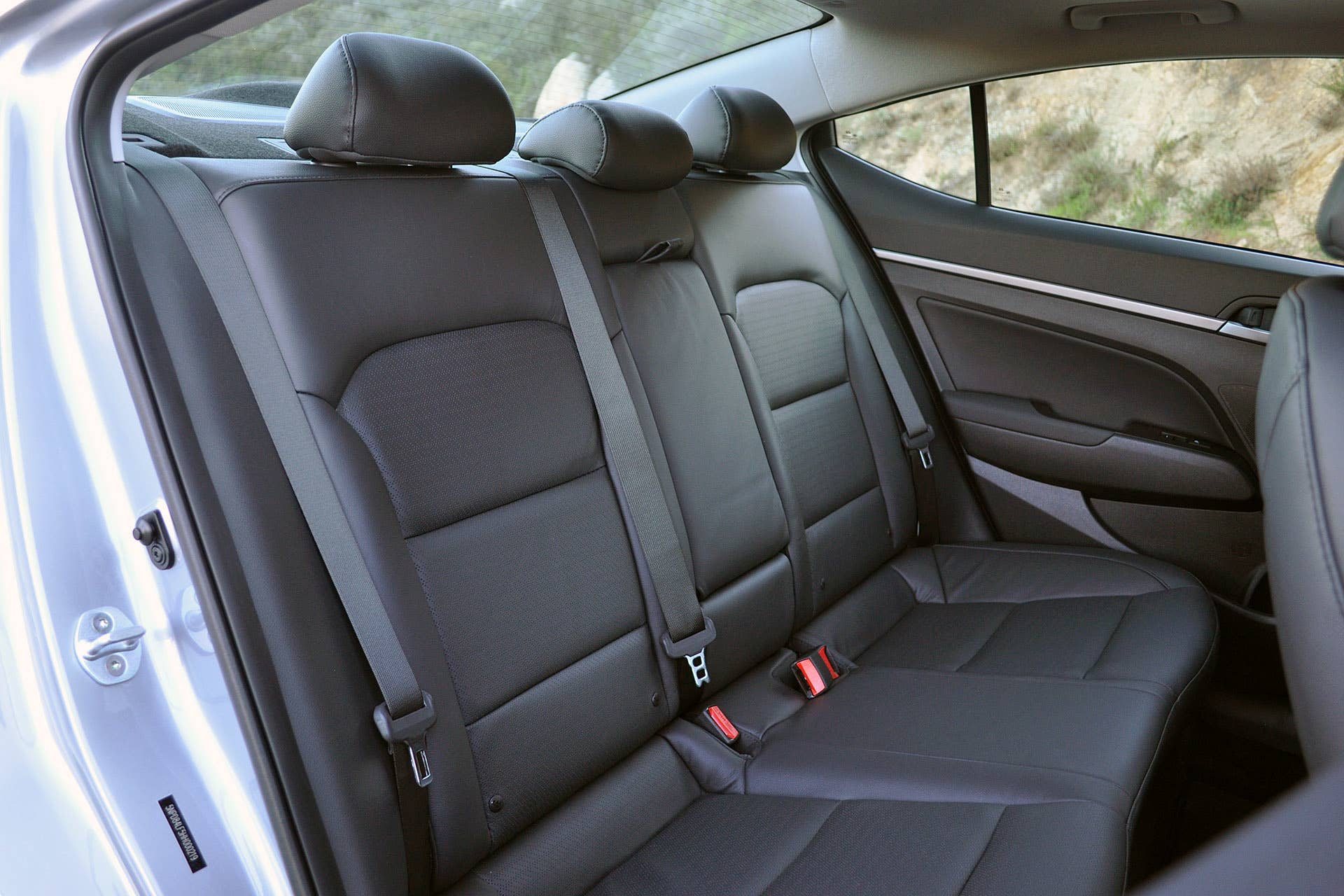 2017 Hyundai Elantra rear seats