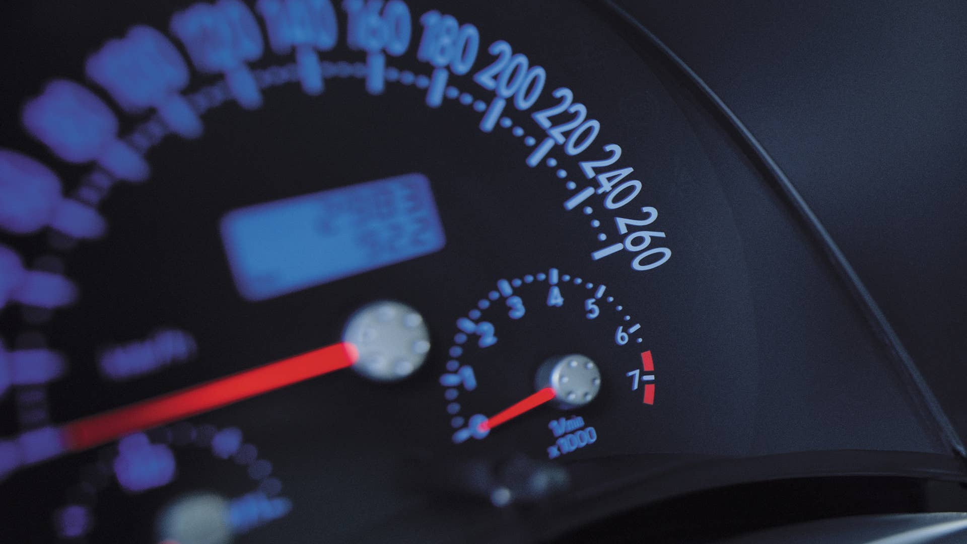 Volkswagen New Beetle gauge cluster