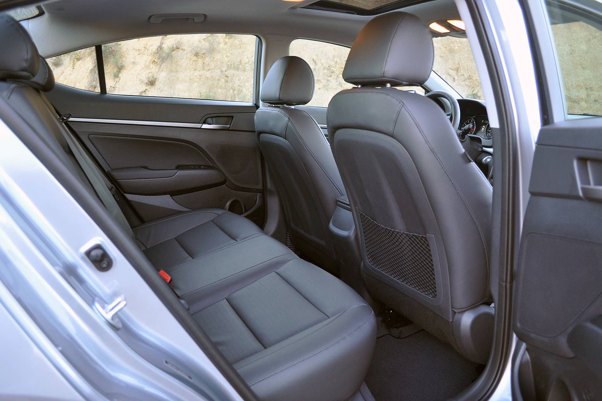 2017 Hyundai Elantra rear seats