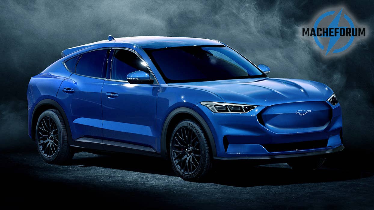 Ford Mach E rendering