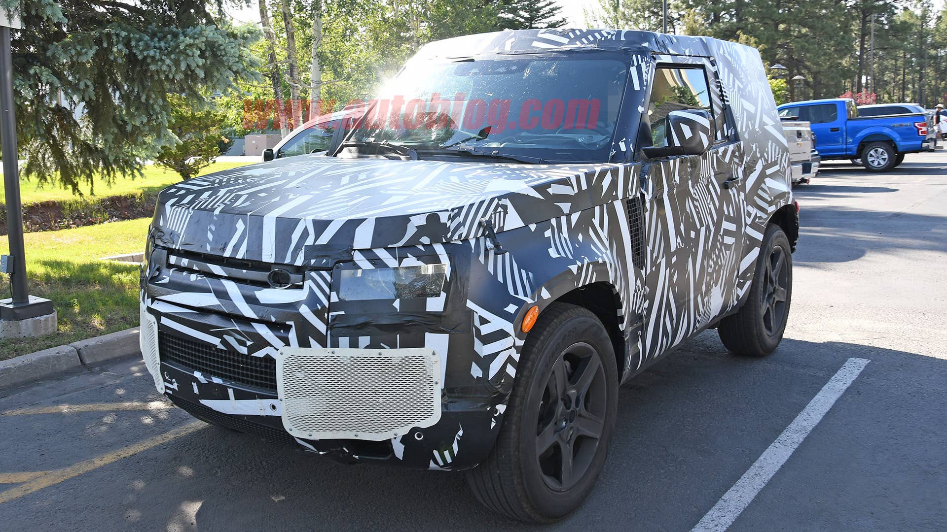 2020 Land Rover Defender prototype