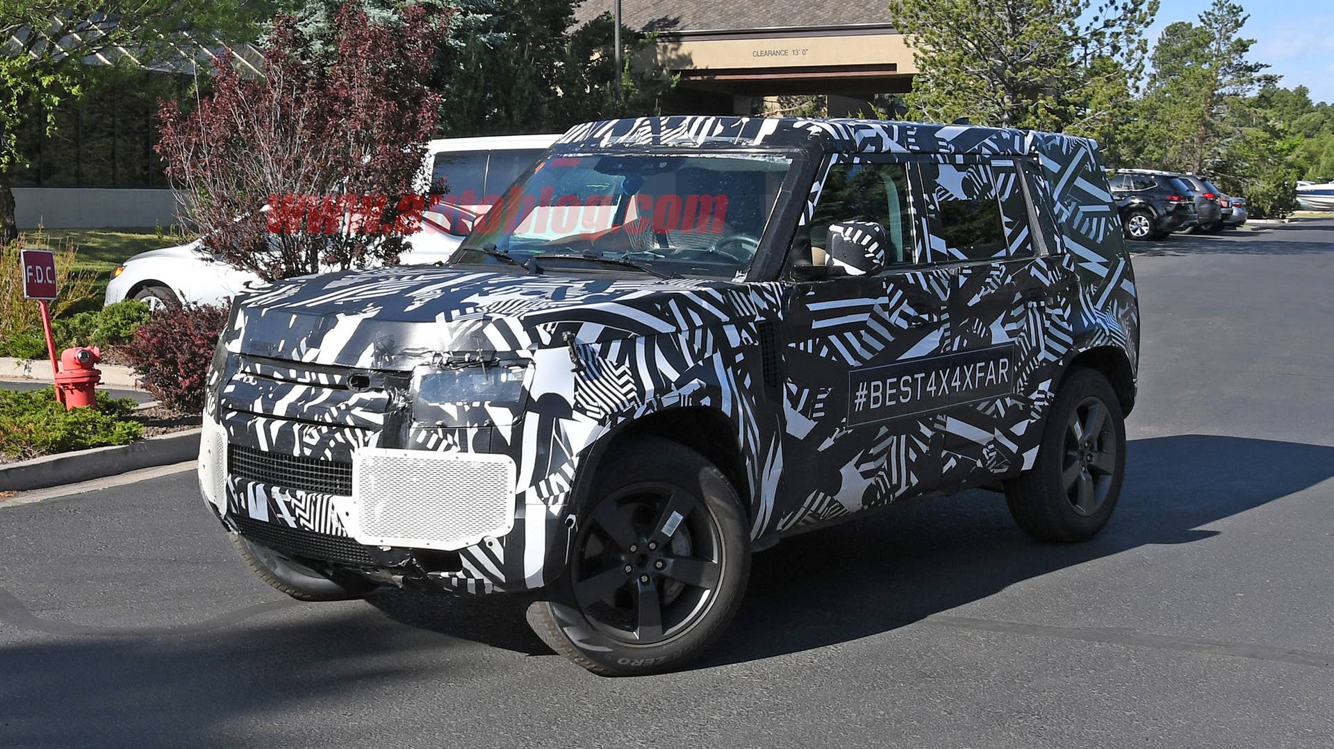 2020 Land Rover Defender prototype