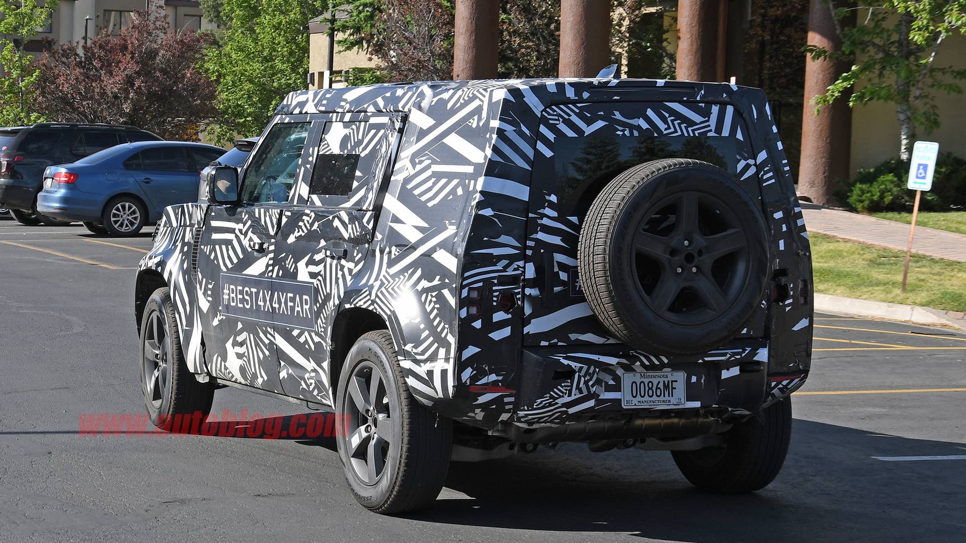 2020 Land Rover Defender prototype