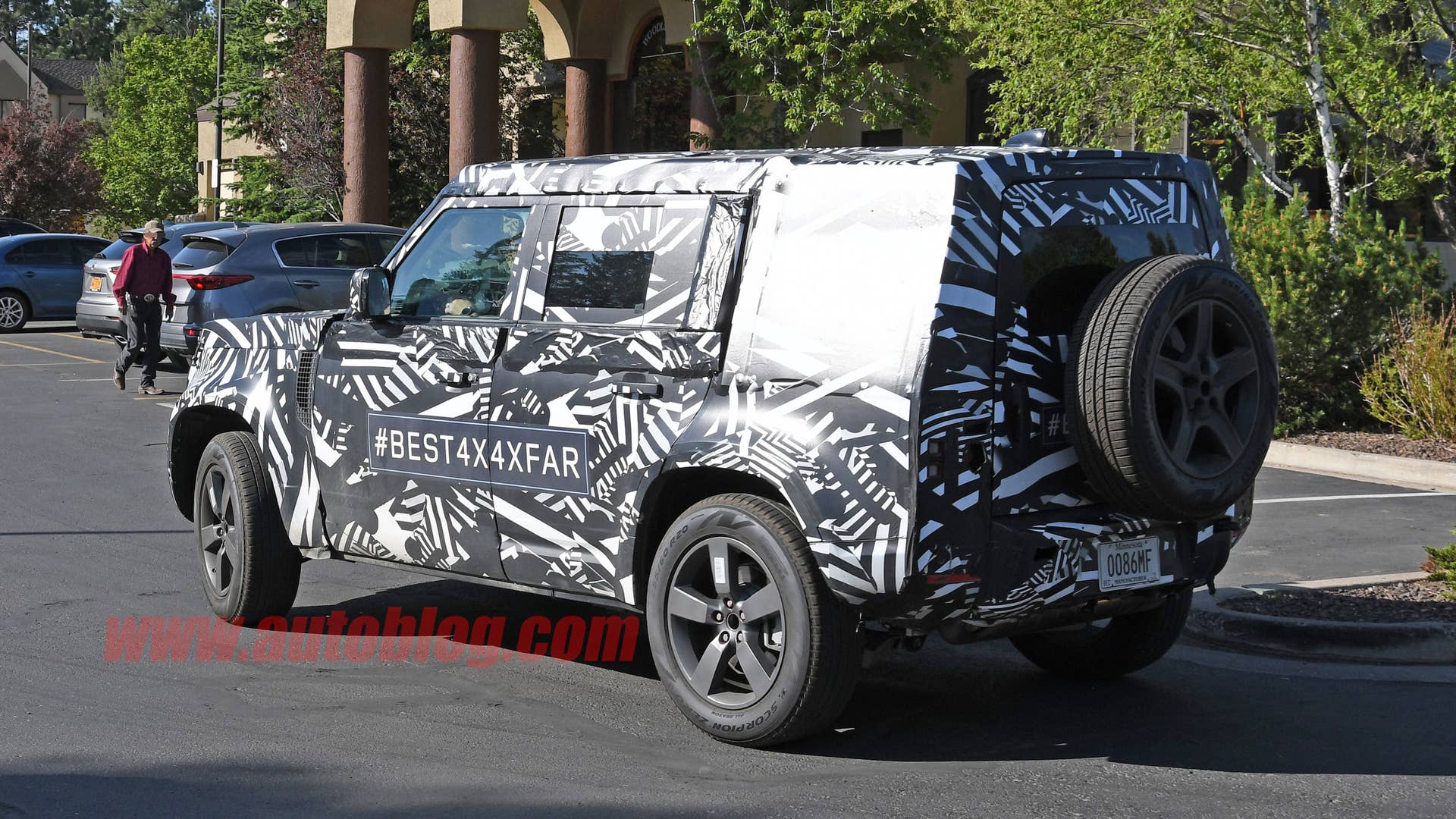 2020 Land Rover Defender prototype