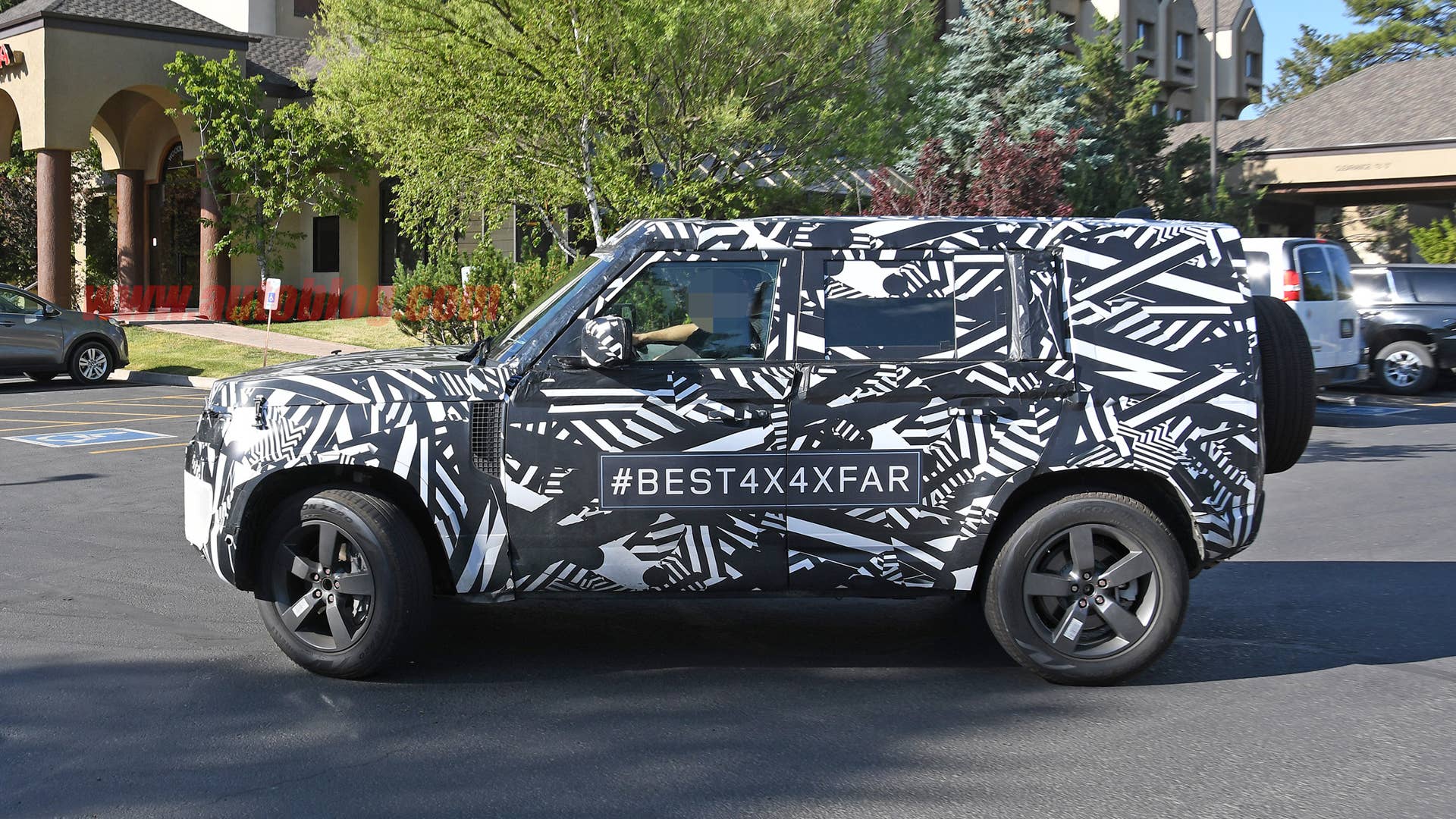 2020 Land Rover Defender prototype