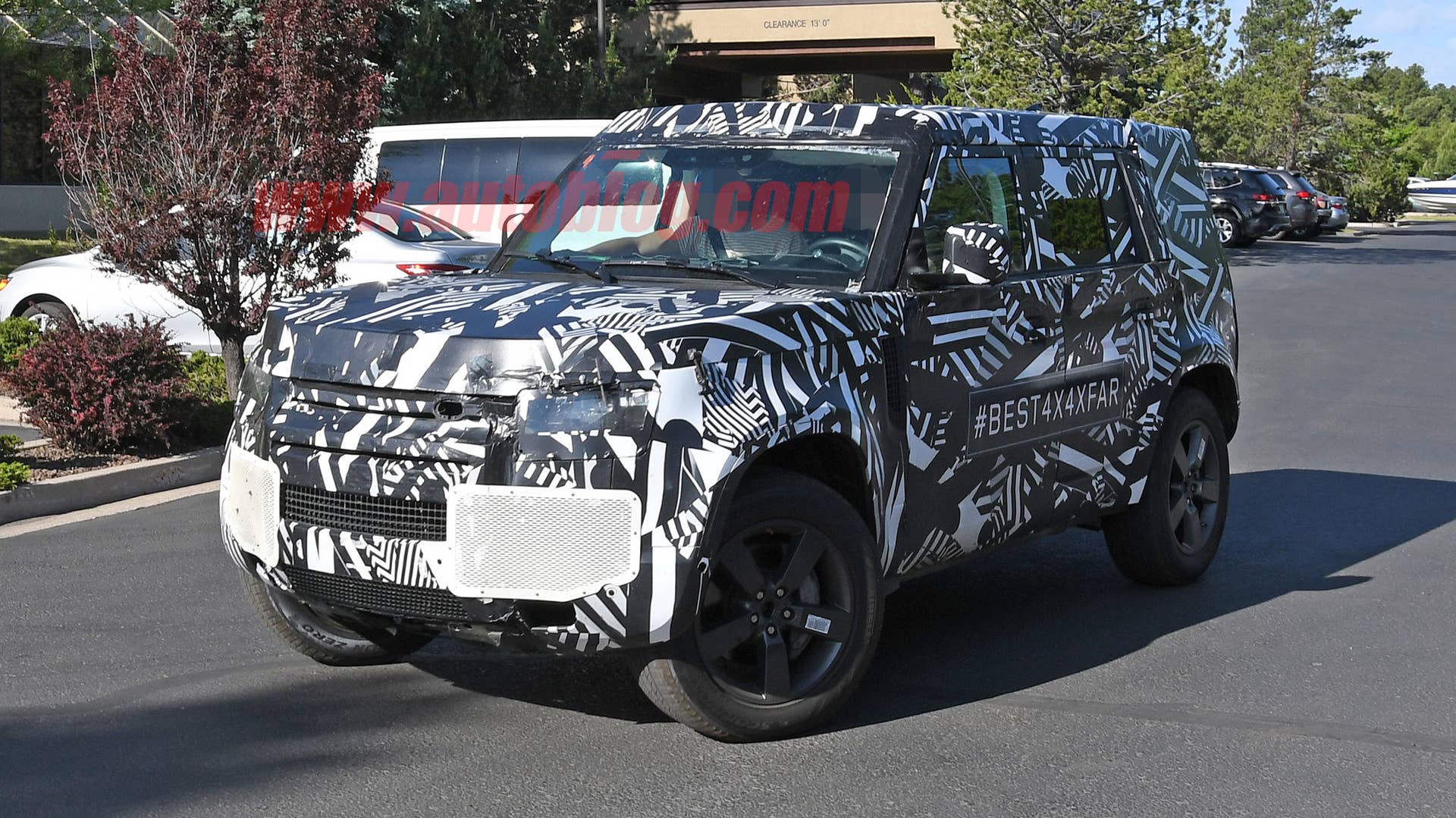 2020 Land Rover Defender prototype