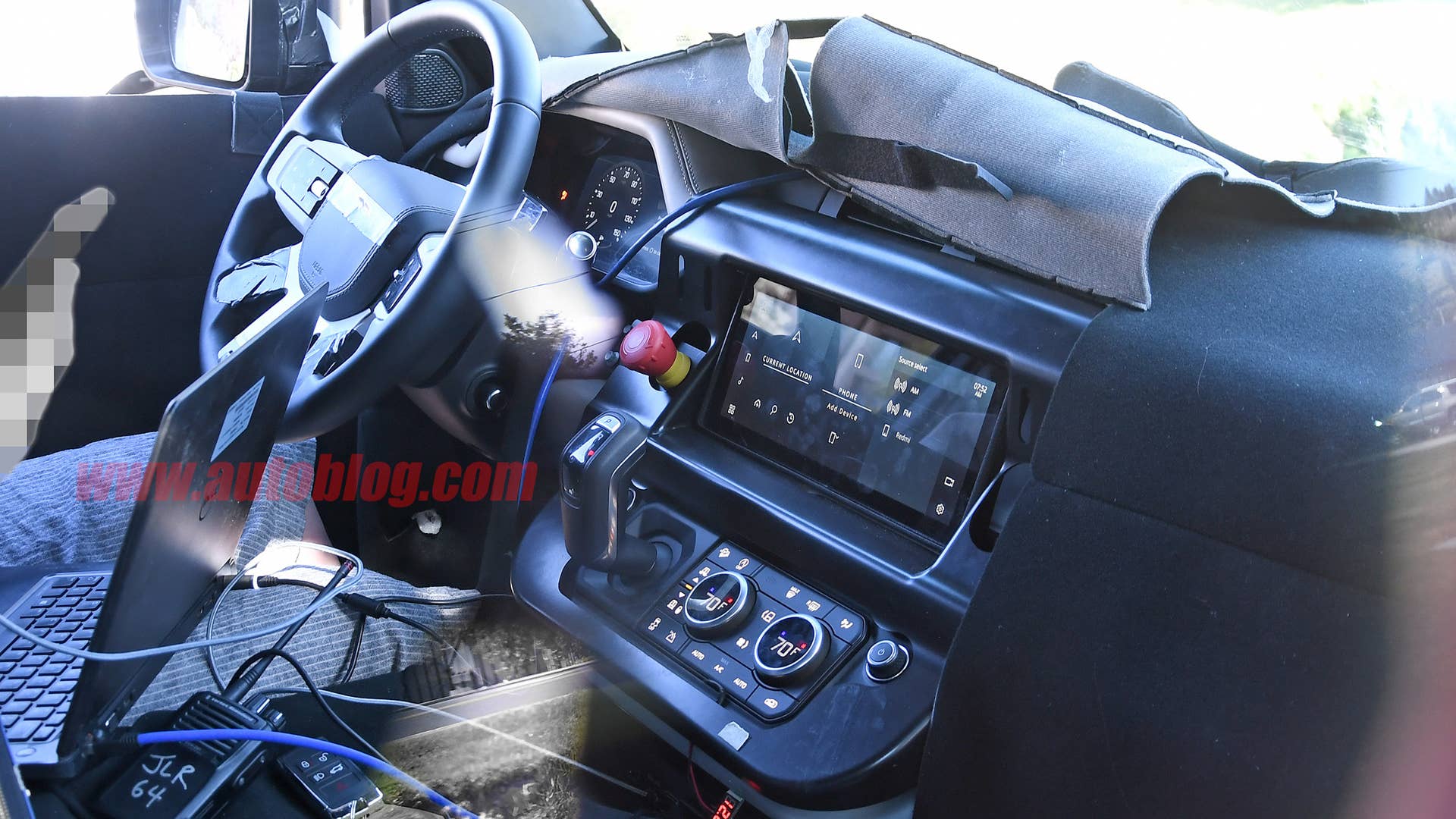 2020 Land Rover Defender prototype