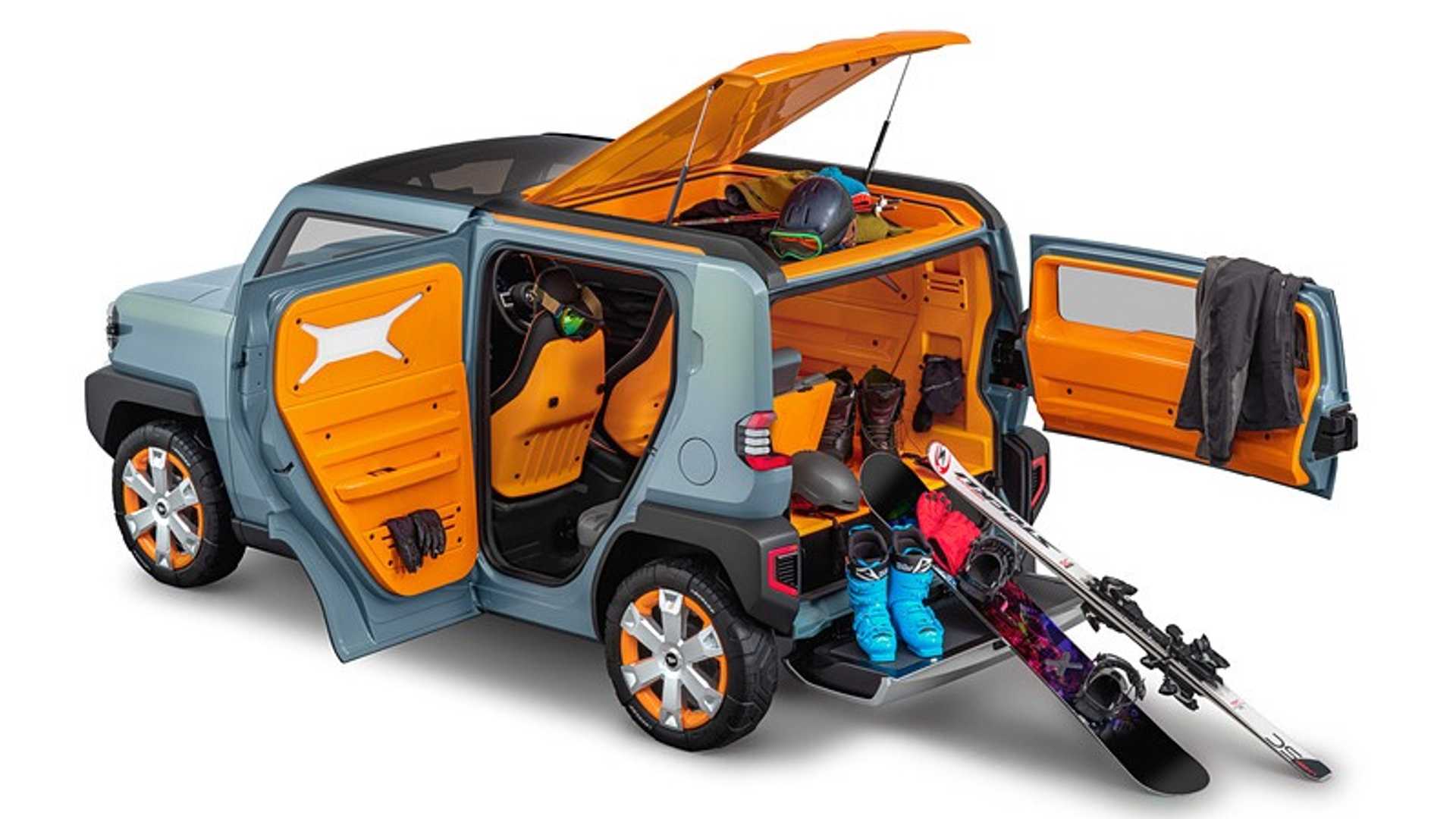 A rugged kei-sized crossover with lots of storage