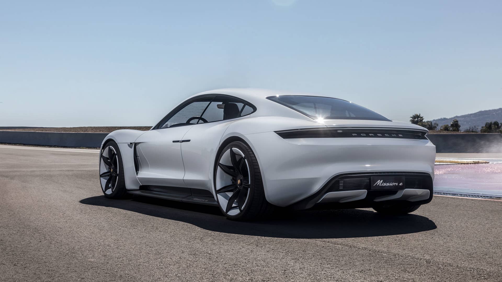 Porsche Mission E rear