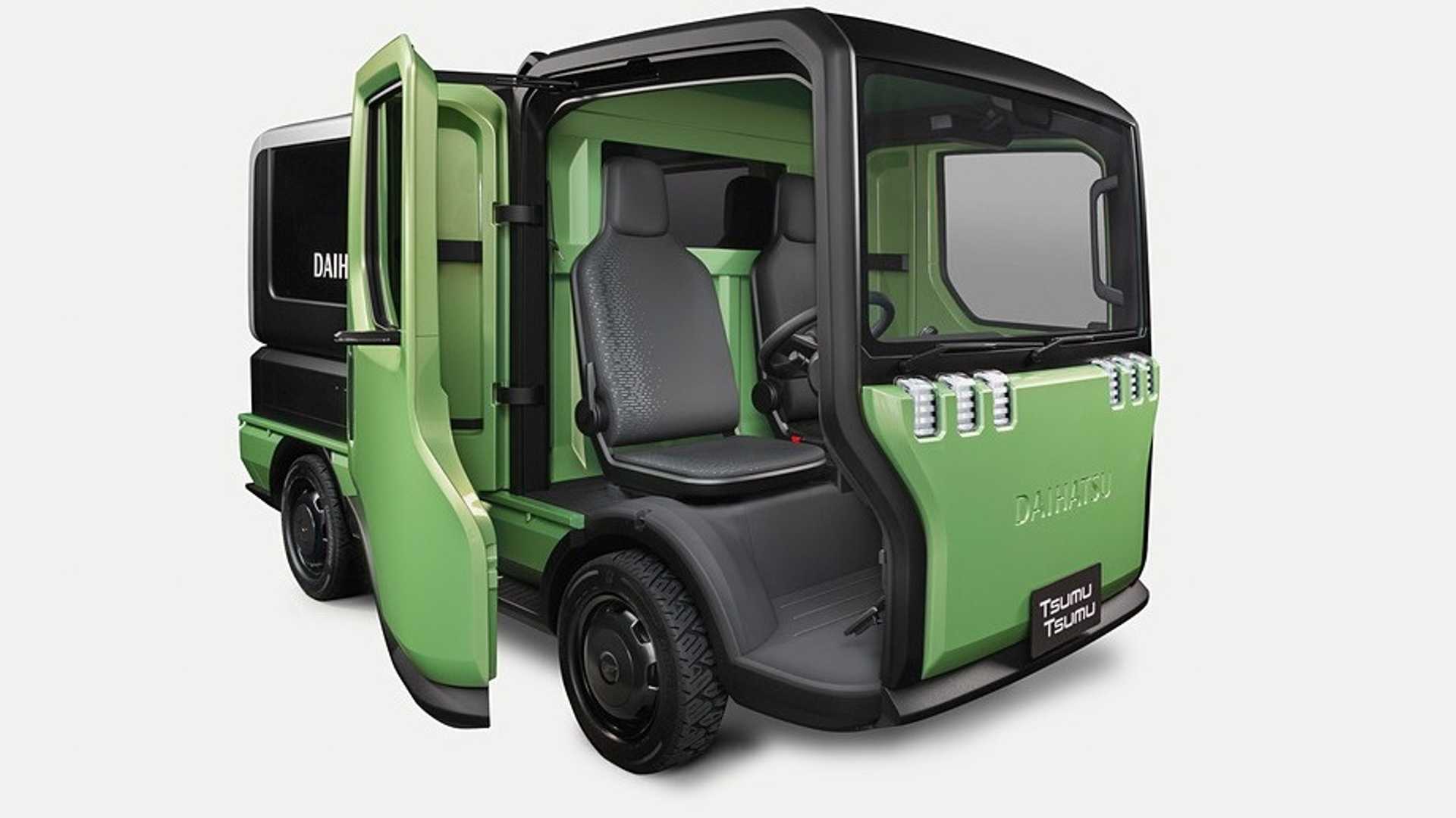 A modular kei-sized truck with plenty of cab room.