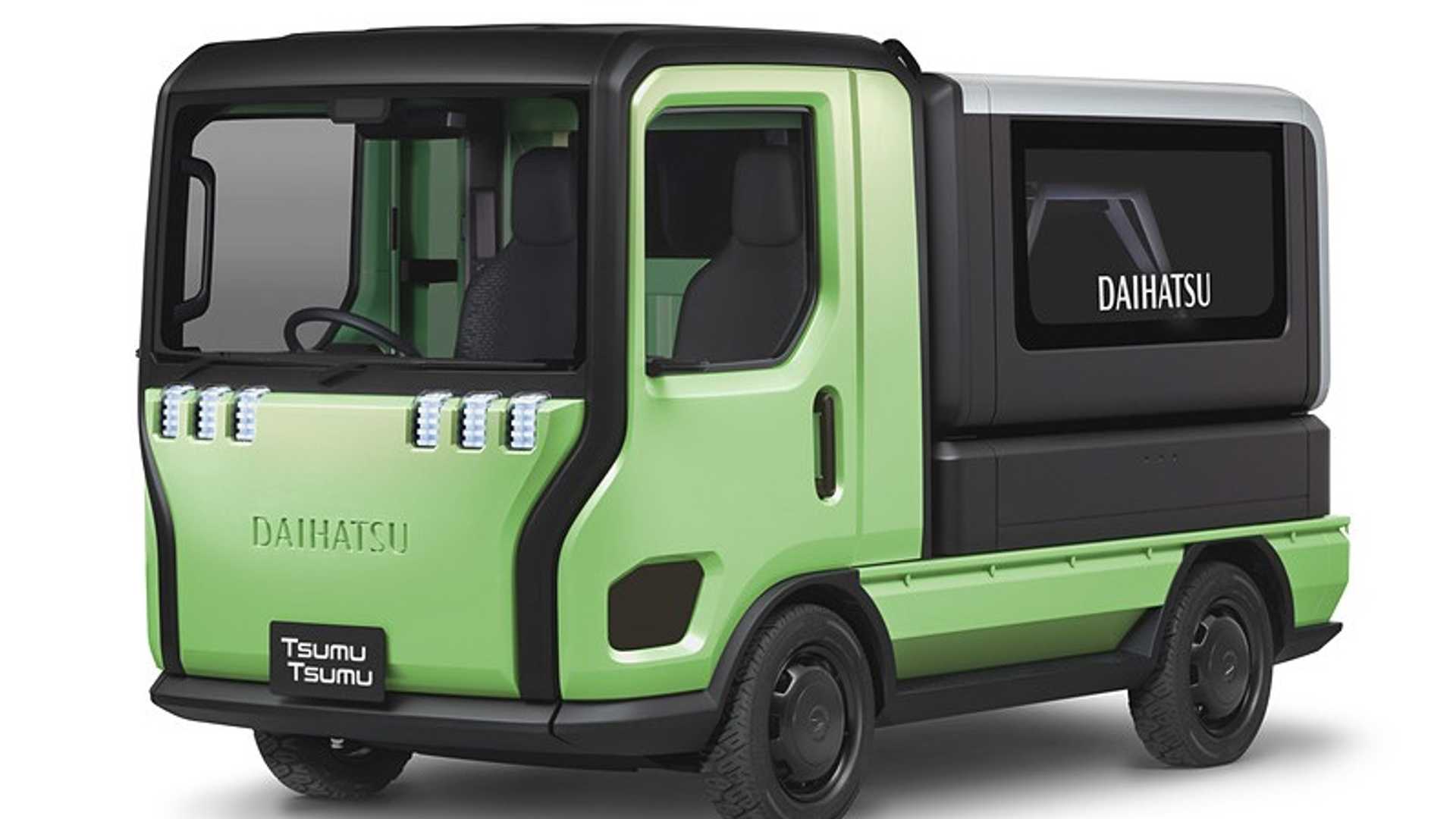 A modular kei-sized truck with plenty of cab room.